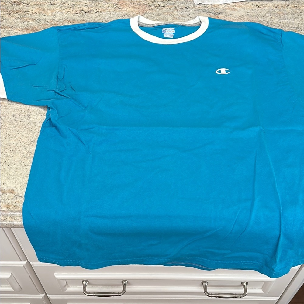 10/$30 Champion Men's Baby Blue T-Shirt
